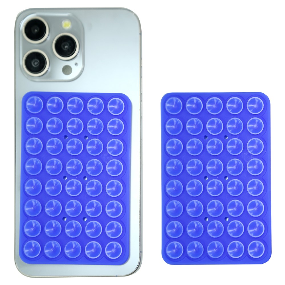 RK-X8 40 Grain Silicone Suction Cups Phone Mount Double Sides Mirror Shower Phone Holder