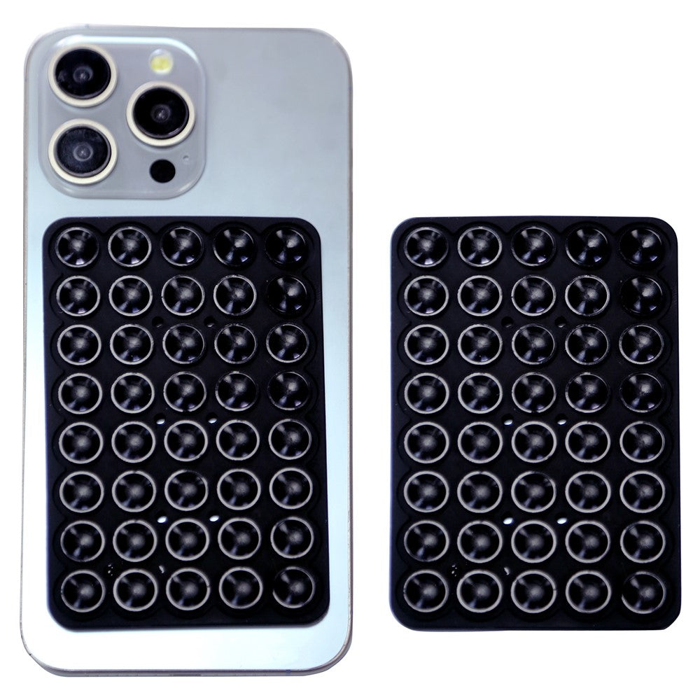 RK-X8 40 Grain Silicone Suction Cups Phone Mount Double Sides Mirror Shower Phone Holder