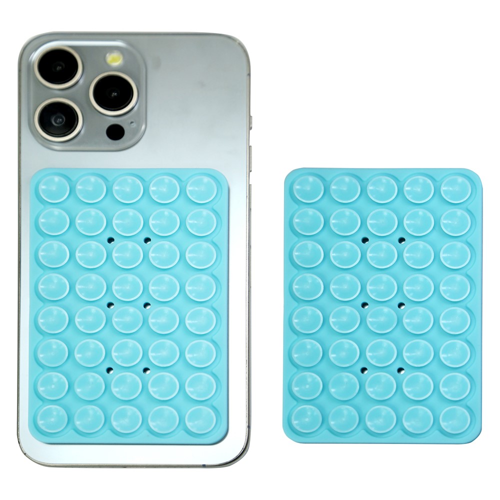 RK-X8 40 Grain Silicone Suction Cups Phone Mount Double Sides Mirror Shower Phone Holder