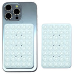 RK-X8 40 Grain Silicone Suction Cups Phone Mount Double Sides Mirror Shower Phone Holder