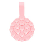 RK-X18 19 Grain Silicone Suction Cup Heart-Shaped Double-Sided Phone Holder Detachable Phone Mount