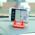 Vehicle Mounted Anti-skid Silicone Pad Car Navigation Mobile Phone Bracket