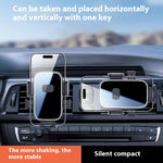 360-Degree Rotating Car Air Vent Phone Holder for 4.5-7 inch Smartphones