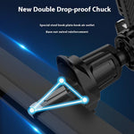360-Degree Rotating Car Air Vent Phone Holder for 4.5-7 inch Smartphones