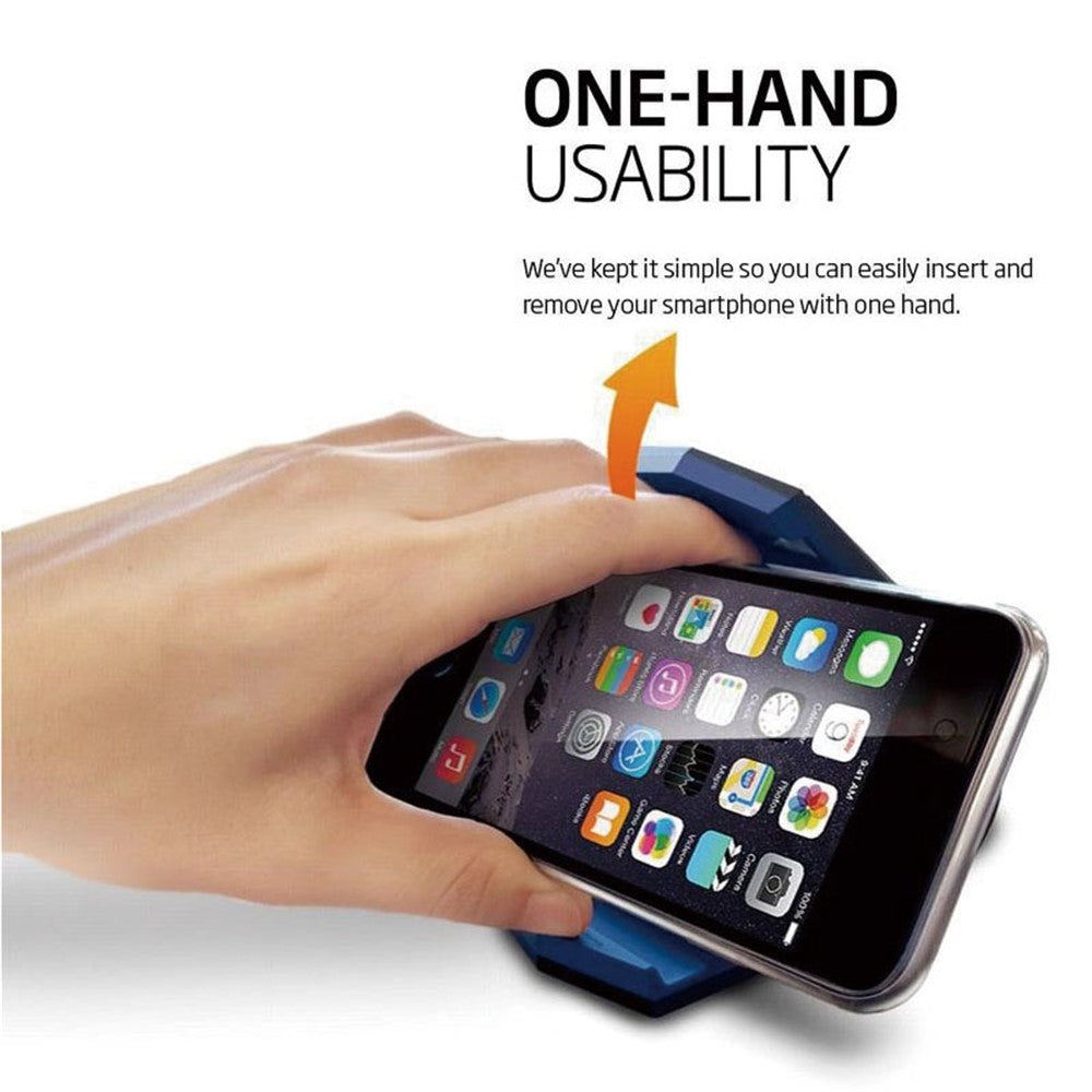Universal Car Desk Mount Adjustable Mobile Phone Alligator Clip Cellphone Stand Bracket (without Alcohol Pad)