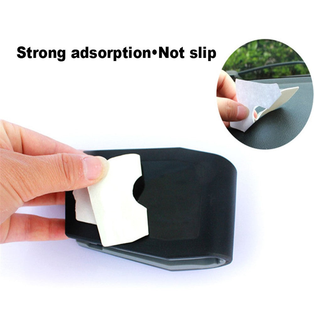 Universal Car Desk Mount Adjustable Mobile Phone Alligator Clip Cellphone Stand Bracket (without Alcohol Pad)