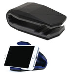 Universal Car Desk Mount Adjustable Mobile Phone Alligator Clip Cellphone Stand Bracket (without Alcohol Pad)