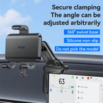 YESIDO C250 Floating Screen Clip-On Phone Holder, 360-Degree Rotating