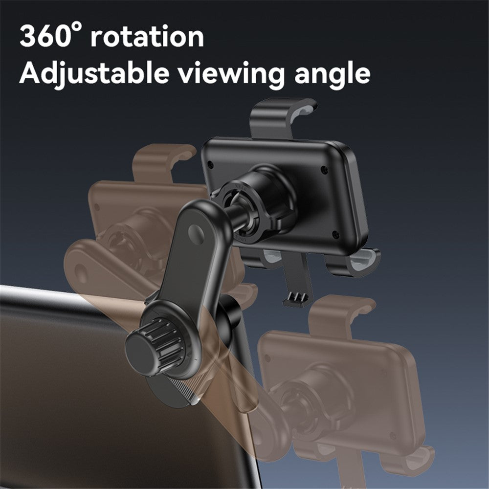 YESIDO C250 Floating Screen Clip-On Phone Holder, 360-Degree Rotating