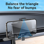 YESIDO C250 Floating Screen Clip-On Phone Holder, 360-Degree Rotating