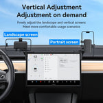 YESIDO C250 Floating Screen Clip-On Phone Holder, 360-Degree Rotating