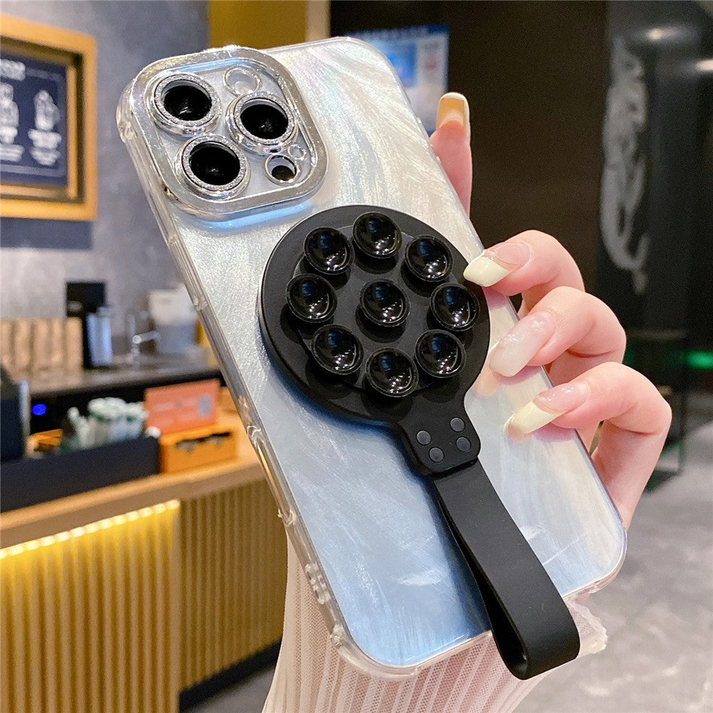 Magnetic Suction Cup Phone Mount Hands-Free Mirror Shower Phone Holder