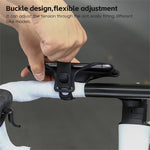 WEST BIKING YP0715084 Bike Handlebar Phone Holder Soft Silicone E-Bike Bicycle Cellphone Bracket
