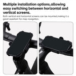 WEST BIKING YP0715084 Bike Handlebar Phone Holder Soft Silicone E-Bike Bicycle Cellphone Bracket