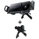 15W Car Air Outlet Rotating Wireless Charging Phone Holder (Air Outlet Model)