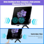 15W Car Air Outlet Rotating Wireless Charging Phone Holder (Air Outlet Model)