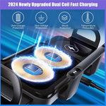 15W Car Air Outlet Rotating Wireless Charging Phone Holder (Air Outlet Model)