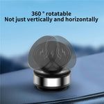 X9C Car Magnetic Suction Vacuum Phone Holder 360-Degree Rotation Wireless Charging Navigation Stand