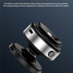 X9C Car Magnetic Suction Vacuum Phone Holder 360-Degree Rotation Wireless Charging Navigation Stand