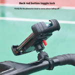 Z012 Motorcycle Bicycle Handlebar Phone Mount 360 Degree Rotation Adjustable Universal Cellphone Holder
