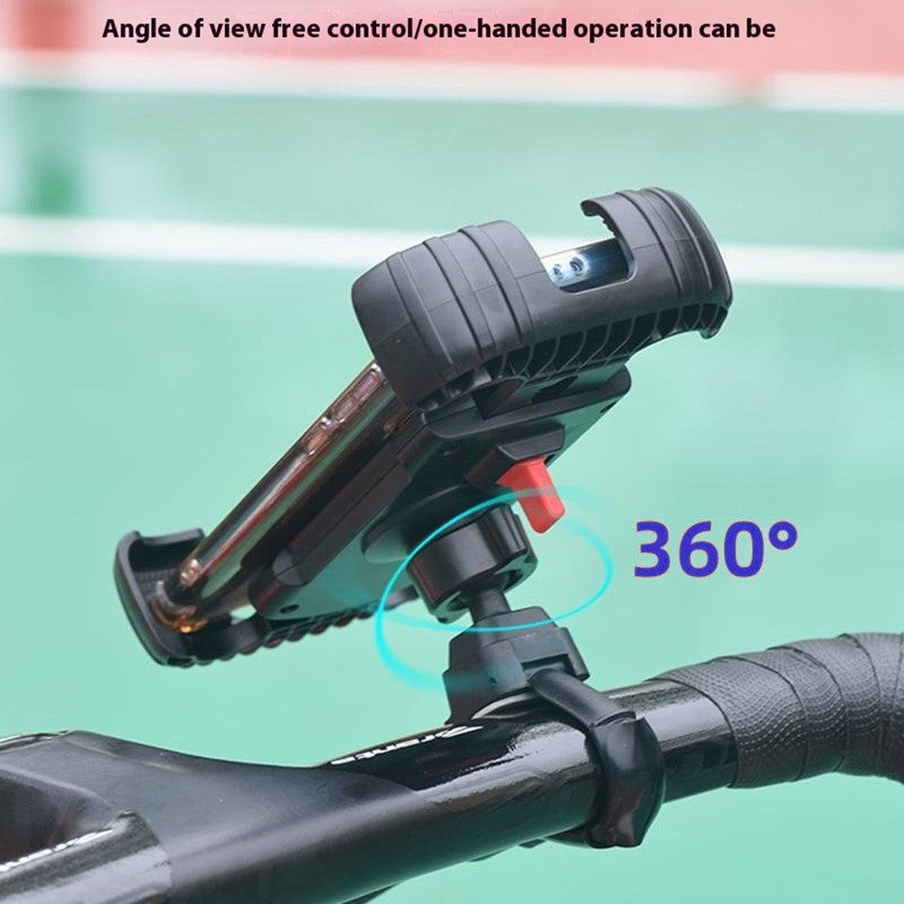 Z012 Motorcycle Bicycle Handlebar Phone Mount 360 Degree Rotation Adjustable Universal Cellphone Holder