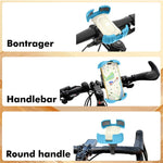 Z012 Motorcycle Bicycle Handlebar Phone Mount 360 Degree Rotation Universal Cellphone Holder