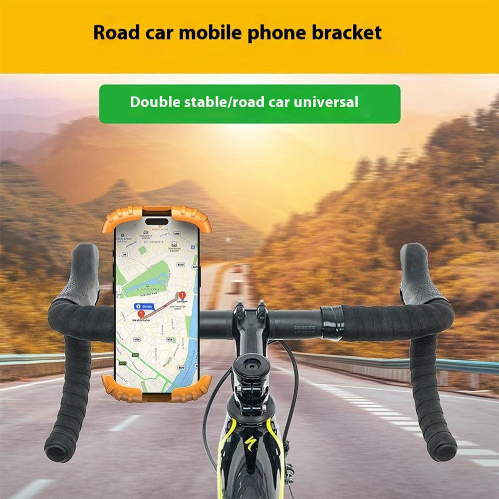 Z012 Motorcycle Bicycle Handlebar Phone Mount 360 Degree Rotation Universal Cellphone Holder