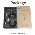 LANPARTE RBA-P2L Dual Suction Cup Tablet Stand Extended Version Universal Car Holder Mount with Adjustable Arm