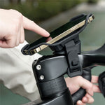ROCKBROS Bicycle E-Bike Silicone Phone Mount Quick Release Cellphone Navigation Holder
