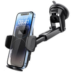 ML209 2 in 1 Car Phone Holder Mount Powerful Suction Phone Mount for Car Dashboard Windshield