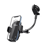 ML219 Car Suction Cup Phone Mount with Gooseneck Long Arm Mobile Holders for Dashboard, Windshield