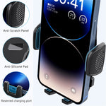 ML219 Car Suction Cup Phone Mount with Gooseneck Long Arm Mobile Holders for Dashboard, Windshield