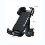 ML171 360 Degree Rotation Handlebar Mount Shock Absorbing Phone Holder for Bike  /  Motorcycle