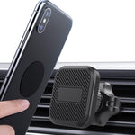 ML172 360 Degree Rotation Car Air Vent Square Magnetic Phone Holder Bracket for 4
