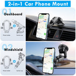 ML229 Suction Cup Mount Extendable Arm Adjustable Phone Holder for Car Dashboard / Windshield