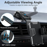 ML241 Car Phone Holder 360 Degree Rotation Adjustable Arm Suction Cup Mount Bracket
