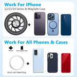 ML216 Magnetic Phone Holder 360 Degree Rotation Car Air Vent Mount Cellphone Bracket