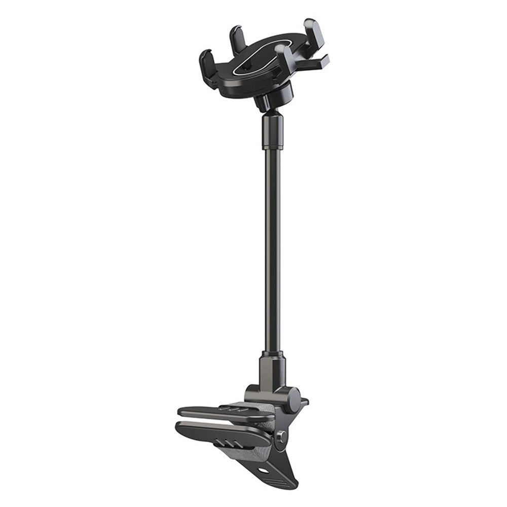 X040 Universal Phone Holder Clamp Mount Bracket for Electric Guitar Bass Ukulele Live Teaching Video Recording