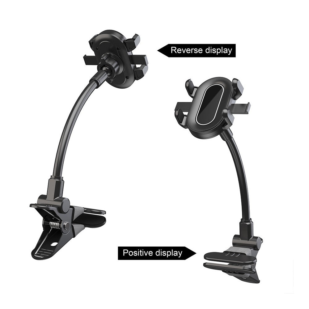 X040 Universal Phone Holder Clamp Mount Bracket for Electric Guitar Bass Ukulele Live Teaching Video Recording