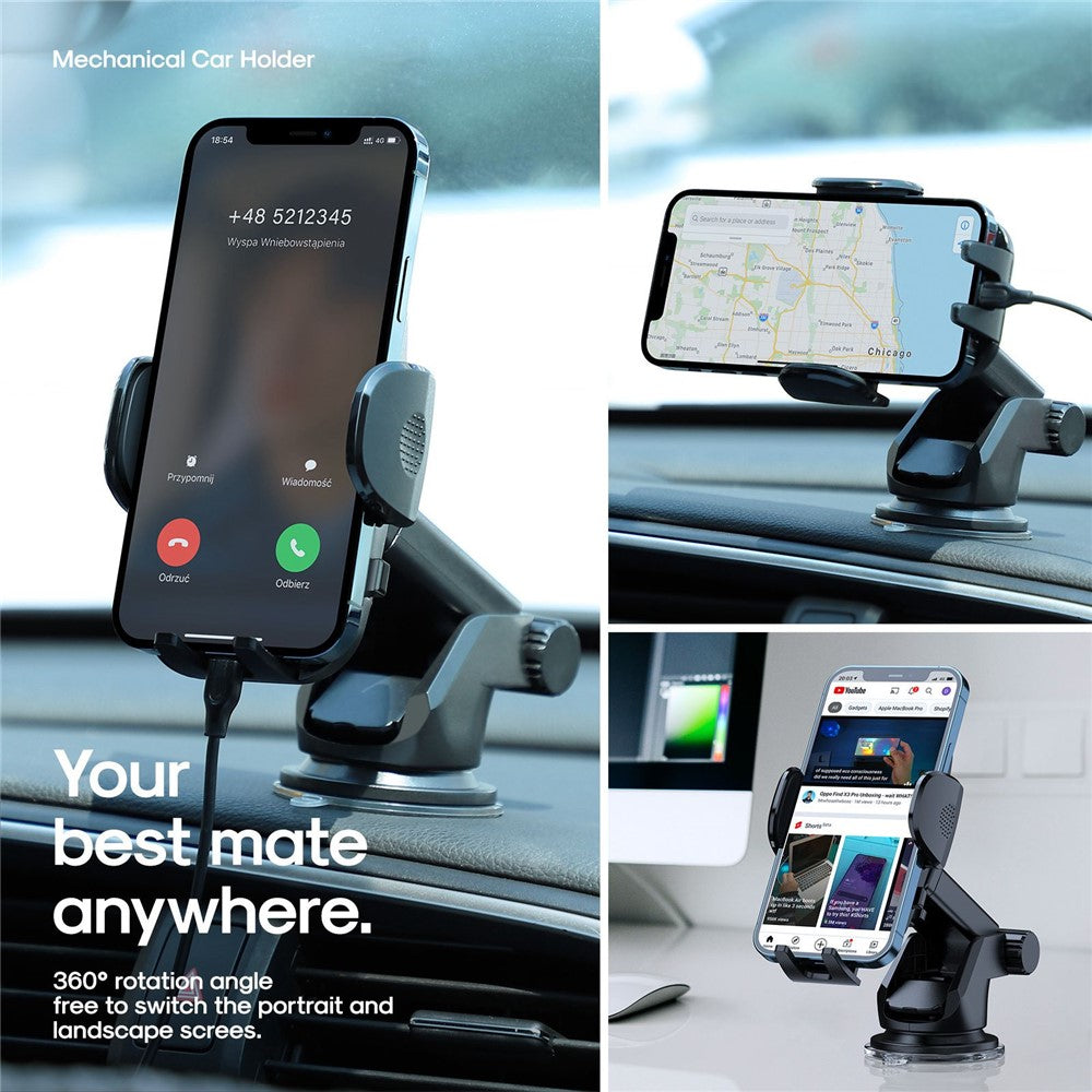 JOYROOM JR-ZS259 Sugkoppsfäste för instrumentbräda i bilen för mobilmobiler på 4,7-6,9 tum