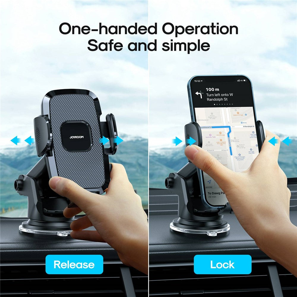 JOYROOM JR-ZS259 Sugkoppsfäste för instrumentbräda i bilen för mobilmobiler på 4,7-6,9 tum