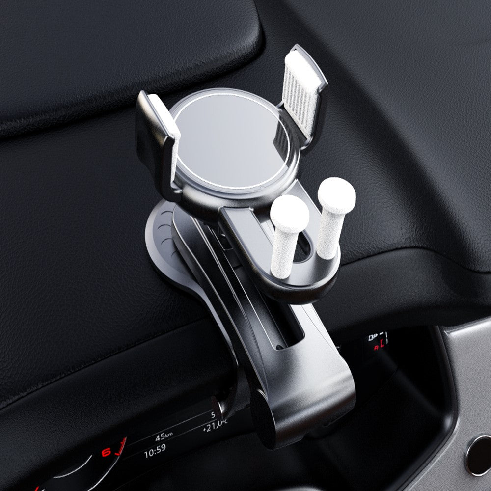 YB25-3 Car Dashboard Phone Mount Holder Adjustable Multi Function ABS Navigation Stand