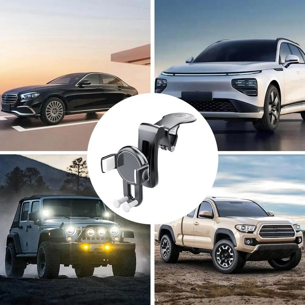 YB25-3 Car Dashboard Phone Mount Holder Adjustable Multi Function ABS Navigation Stand