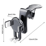 YB25-3 Car Dashboard Phone Mount Holder Adjustable Multi Function ABS Navigation Stand