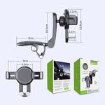 YB25-3 Car Dashboard Phone Mount Holder Adjustable Multi Function ABS Navigation Stand