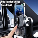 YB25-3 Car Dashboard Phone Mount Holder Adjustable Multi Function ABS Navigation Stand
