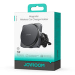 JOYROOM JR-ZS506 15W automatiskt roterande magnetiskt trådlöst billaddarställ snabbladdningsbart mobilfäste