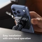JOYROOM JR-ZS506 15W automatiskt roterande magnetiskt trådlöst billaddarställ snabbladdningsbart mobilfäste