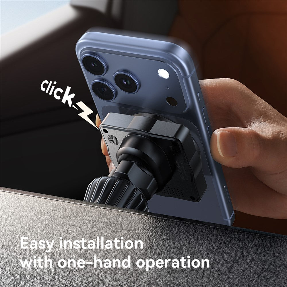 JOYROOM JR-ZS506 15W automatiskt roterande magnetiskt trådlöst billaddarställ snabbladdningsbart mobilfäste