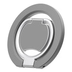 Magnetic Phone Ring Holder Grip with Dual-Side Magnets Triple Folding Zinc Alloy Kickstand